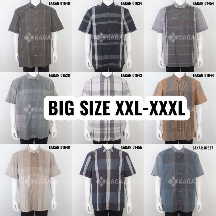 Xxl in men's dress shirt