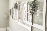 How to decorate with old wooden windows