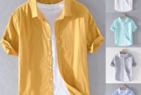 Men's linen dress shirts