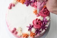 How to make butter icing decoration