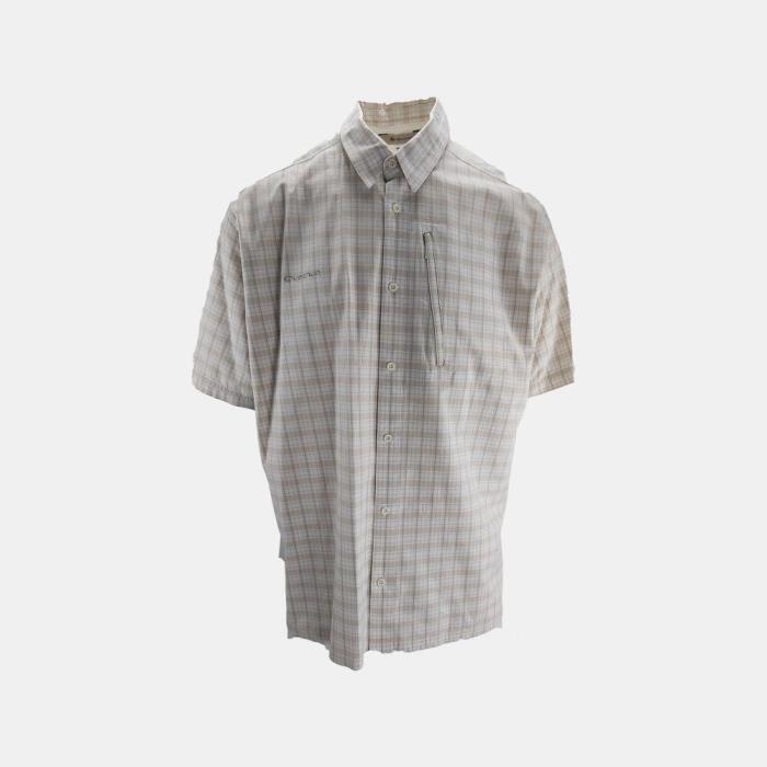 Beige dress shirt men