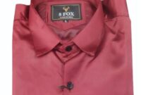 Red mens dress shirts