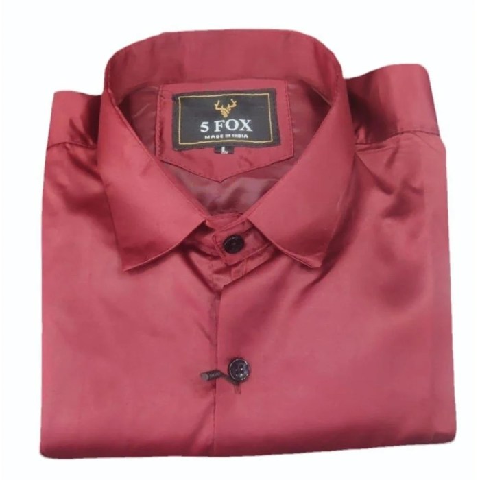 Red mens dress shirts