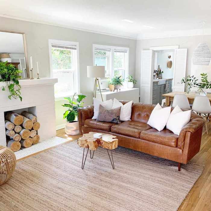 How to decorate living room with brown couches